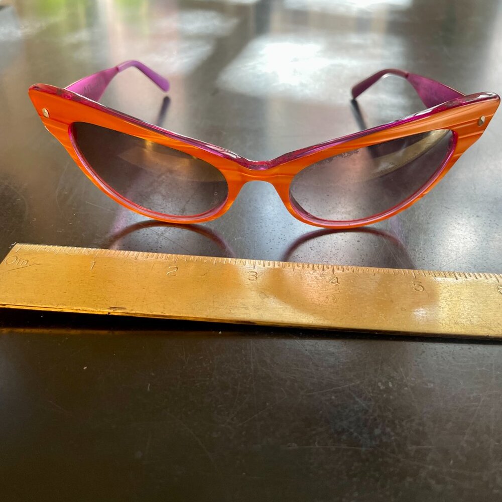 Christian Dior Cat Eyes Pink and Orange Meow! - Picture 11 of 11